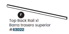 Top Back Rail