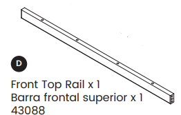Front Top Rail