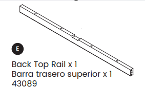 Back Top Rail