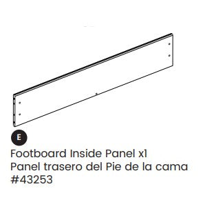 Footboard Inside Panel