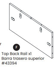 Top Back Rail
