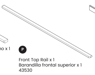 Front Top Rail