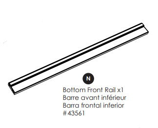 Bottom Front Rail
