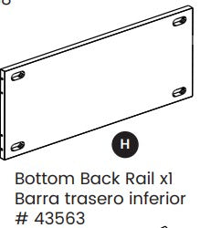 Bottom Back Rail