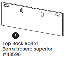 Top Back Rail