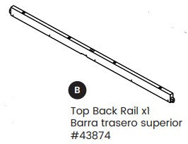 Top Back Rail