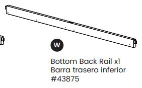 Bottom Back Rail