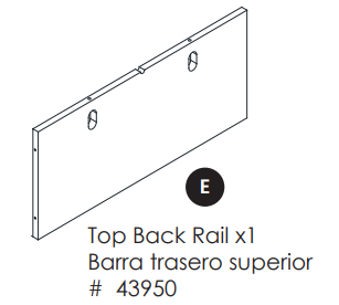 Top Back Rail
