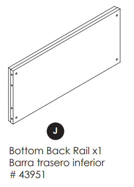 Bottom Back Rail
