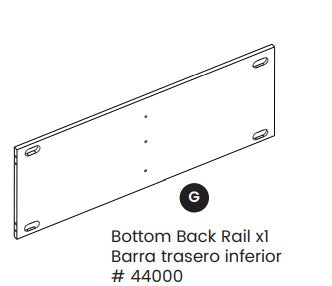 Bottom Back Rail
