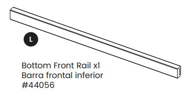 Bottom Front Rail