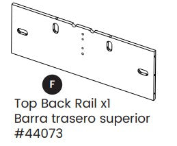 Top Back Rail