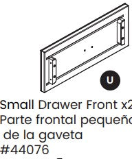 Small Drawer Front