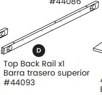 Top Back Rail