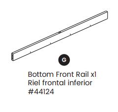 Bottom Front Rail
