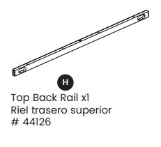 Top Back Rail