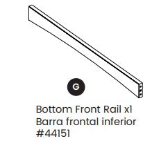 Bottom Front Rail