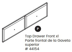 Top Drawer Front