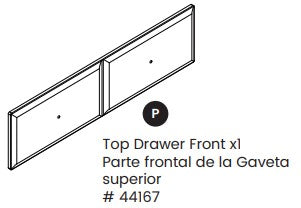Top Drawer Front
