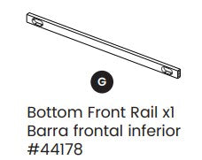 Bottom Front Rail