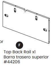 Top Back Rail