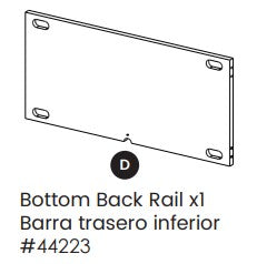 Bottom Back Rail