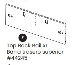 Top Back Rail
