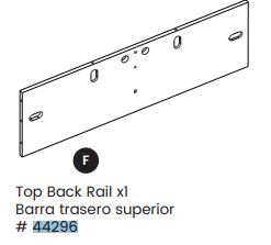 Top Back Rail