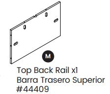 Top Back Rail