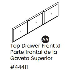 Top Drawer Front