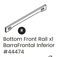 Bottom Front Rail