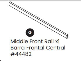 Middle Front Rail