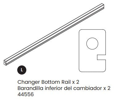 Changer Bottom Rail