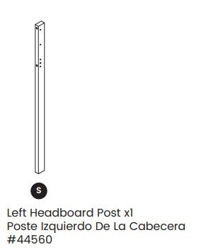 Left Headboard Post