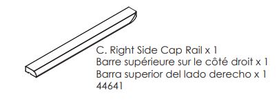 Right Side Cap Rail
