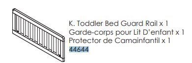 Toddler Guard Rail