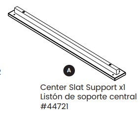 Center Slat Support