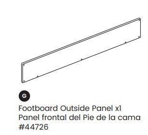 Footboard Outside Panel