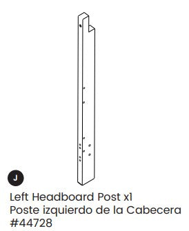 Left Headboard Post