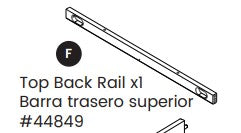 Top Back Rail