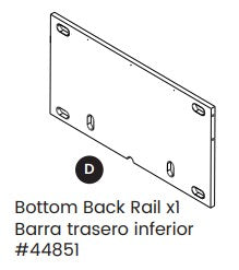 Bottom Back Rail