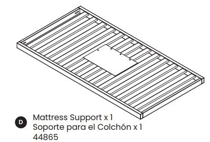 Wood Mattress Support