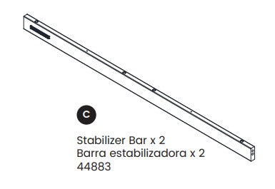 Stabilizer Bar (w/logo)