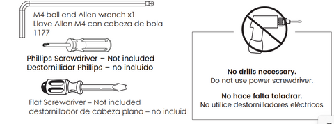 Hardware Kit (w/knobs)