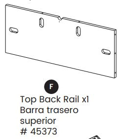 Top Back Rail