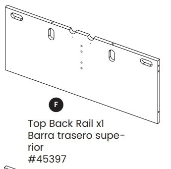 Top Back Rail