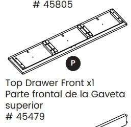 Top Drawer Front