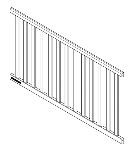 Crib Front Rail (w/logo)