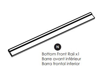 Bottom Front Rail