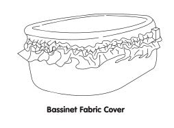 Bassinet Fabric Cover